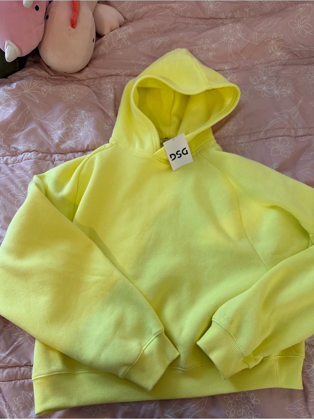 DSG Neon Yellow Women's Hoodie